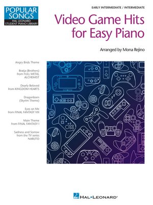 cover image of Video Game Hits for Easy Piano